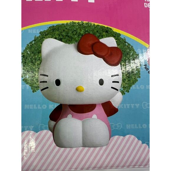 Hello Kitty Chia Pet Growing Kit Handmade Decorative Planter Collectible New - Picture 3 of 5